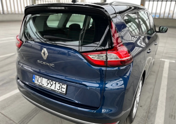 Renault Grand Scenic cena 49999 przebieg: 154000, rok produkcji 2017 z Olsztyn małe 326